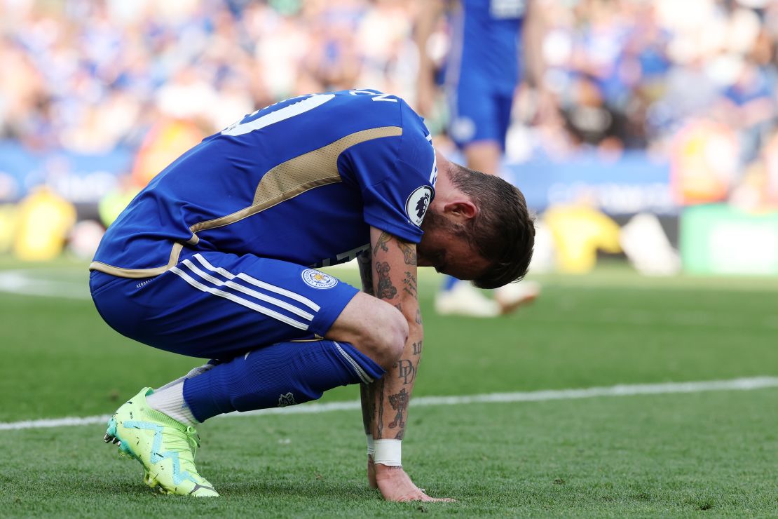 Leicester City was relegated despite a win over West Ham.