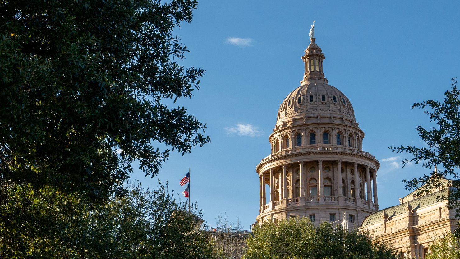 The exterior of the Texas Capitol on February 17, 2023 in Austin. 