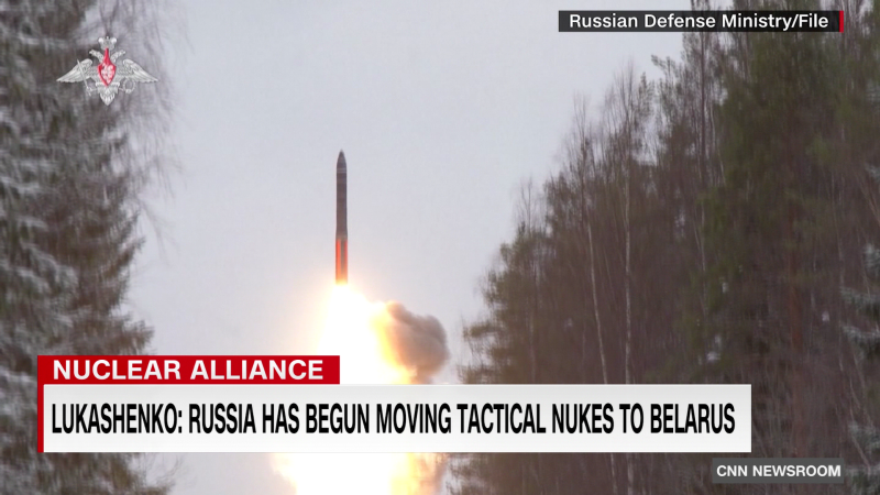 Belarusian president offers nuclear weapons to those willing to join his alliance | CNN