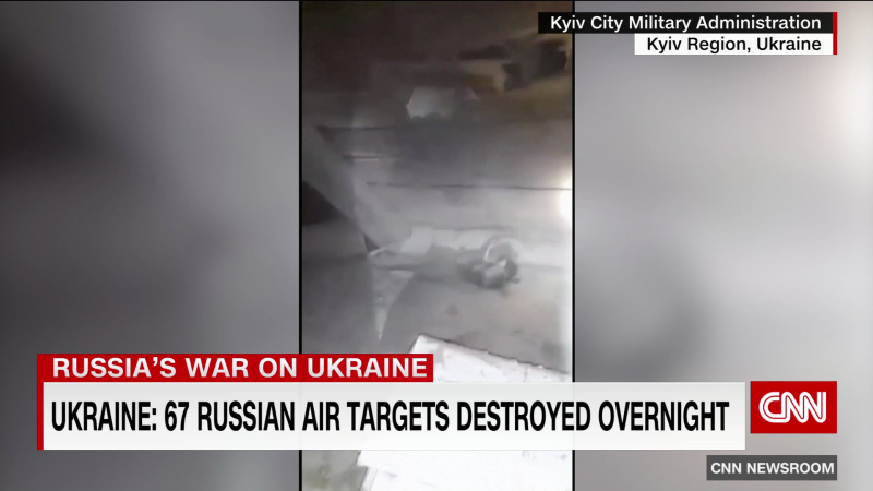 Ukraine says it destroyed 67 Russian air targets early Monday | CNN
