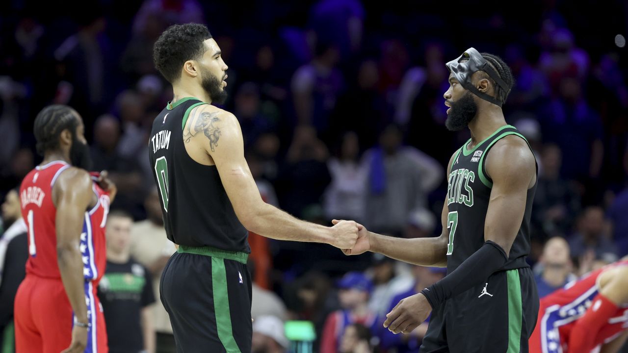 Jayson Tatum and Jaylen Brown have been Boston's dynamic duo in the postseason. 