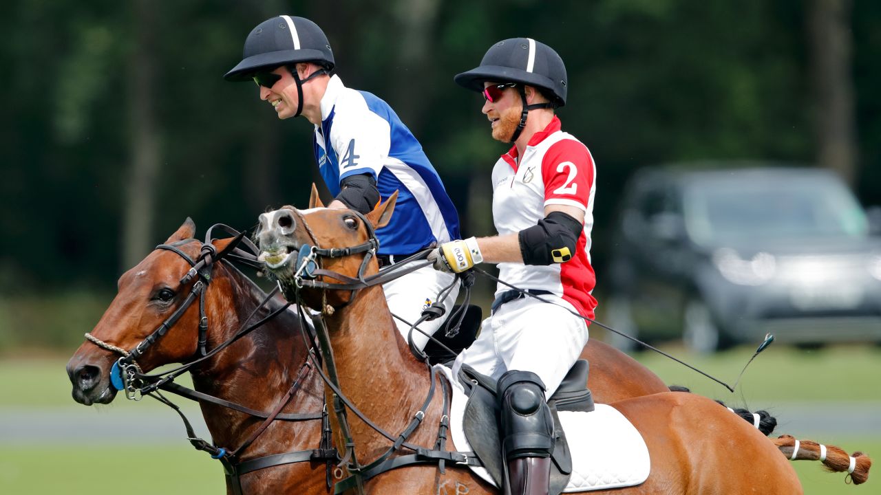 William and Harry have frequently gone head-to-head in polo matches over the years.