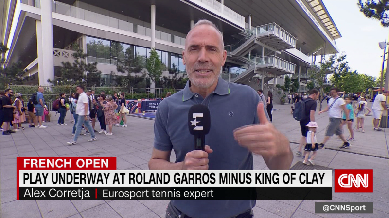 French Open tennis: Play underway at Roland Garros minus the King of Clay | CNN