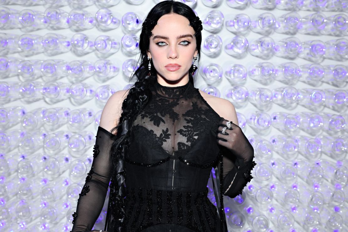 NEW YORK, NY - MAY 01: Billie Eilish attends the 2023 Met Gala 