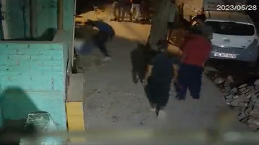 The murder of a 16-year-old girl was captured by a security camera in the Indian capital Delhi, on Sunday, May 28. The video shows people walking close by as the assault was happening, without intervening. CNN has blurred a portion of the image due to the graphic nature of the footage, and to protect the identity of the victim. The footage has gone viral and sparked outrage in India over the safety of women in the country. 