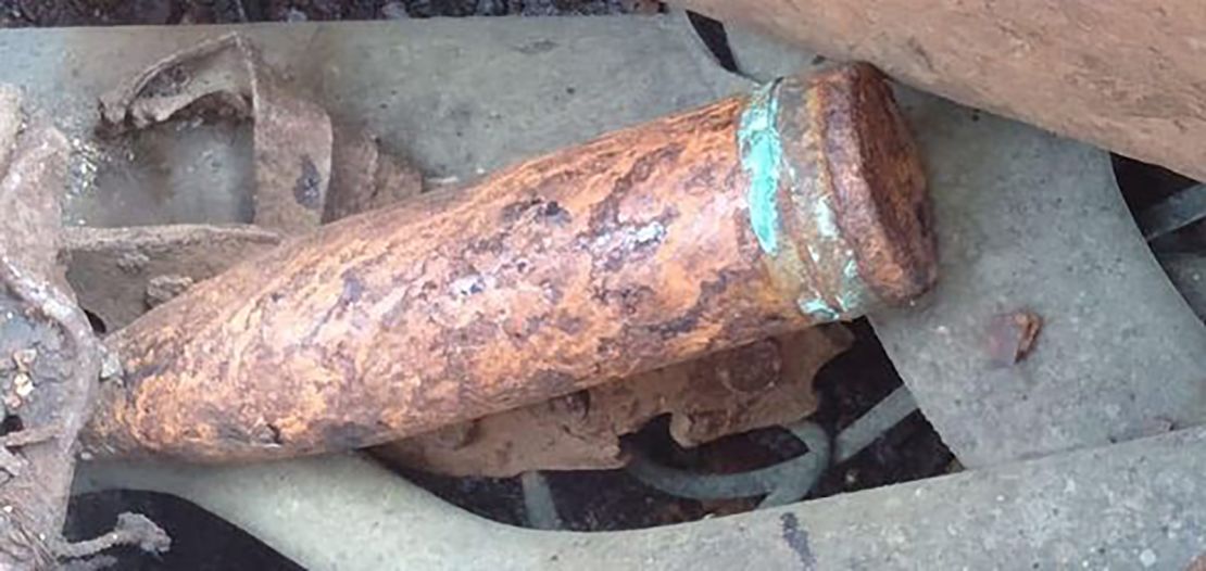 Authorities are investigating whether shells found on the ship are from World War II, Malaysian state media said.