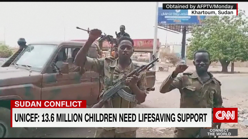 Unicef: Over 13 Million Children Need Lifesaving Support In Sudan | CNN