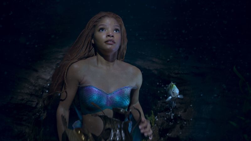 Sterling K.'s admiration.  Brown's Halle Bailey performance in “Little Mermaid” made her cry