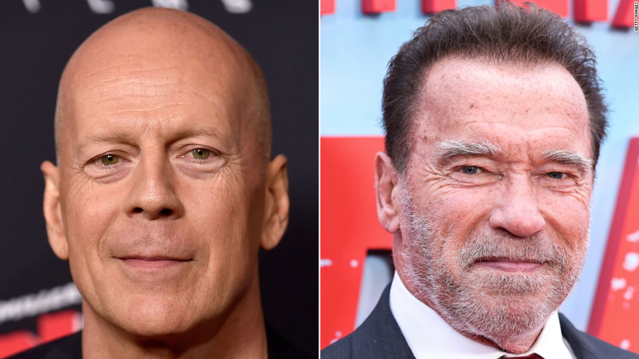 Bruce Willis and Arnold Schwarzenegger. 