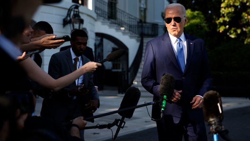 NextImg:Biden set to project a business-as-usual attitude after Trump indictment | CNN Politics