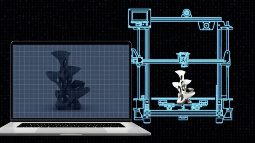 3d printing decoded video card