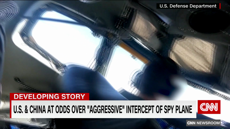 U.S. and China at odds over ”aggressive” intercept of spy plane.  | CNN