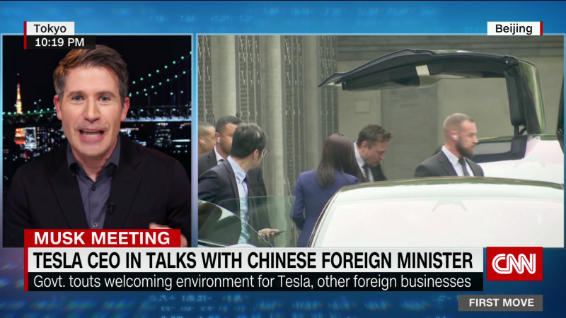 Elon Musk arrives in China | CNN Business