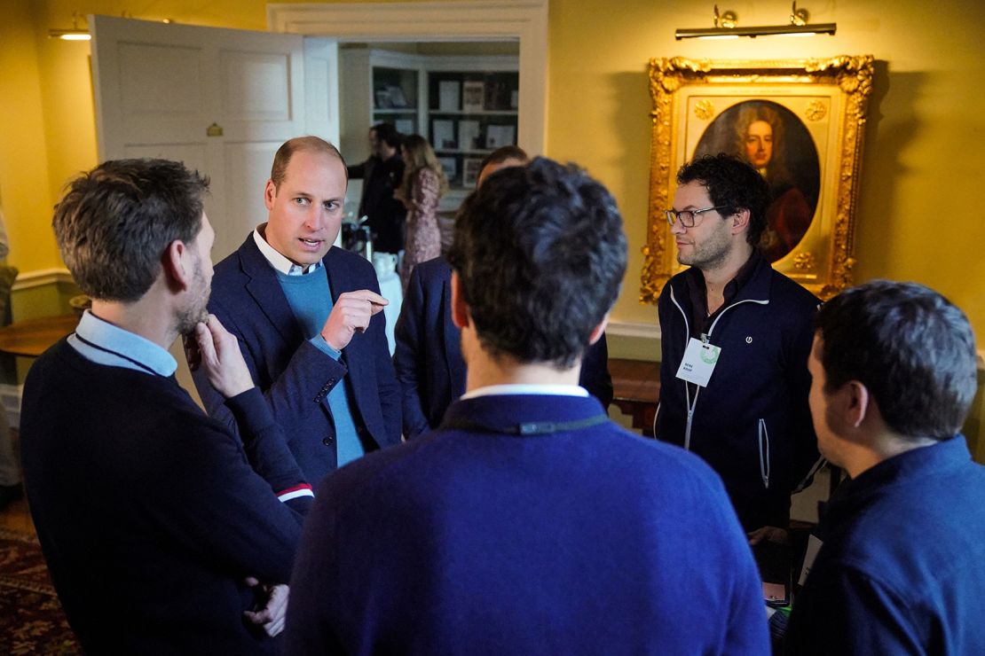 William welcomed the finalists to Windsor in January.
