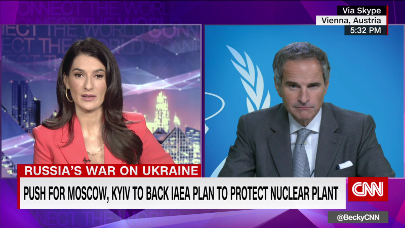 The IAEA calls for stabilization in Zaporizhzhia | CNN