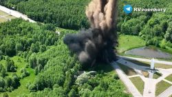 explosion near russia