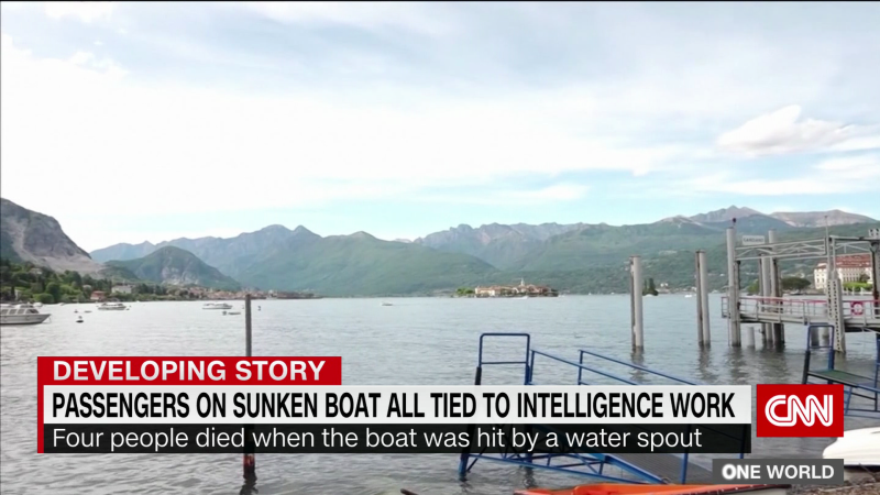Passengers of sunken boat connected to Italian and Israeli intelligence and defense communities. | CNN