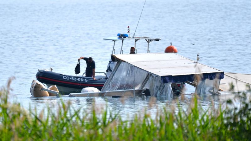 All passengers on boat that sank on Italy lake had worked for security or defense services | CNN