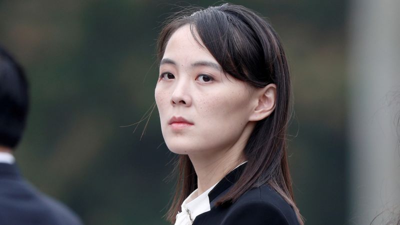 NextImg:North Korea's Kim Yo Jong says a military reconnaissance satellite will soon enter orbit | CNN