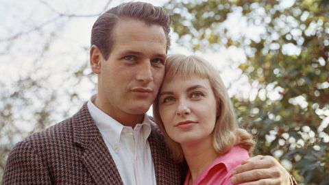 American actor Paul Newman and wife actress Joanne Woodward. (Photo by Sunset Boulevard/Corbis via Getty Images)