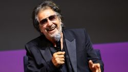 NEW YORK, NEW YORK - JUNE 17: Al Pacino speaks on stage at the "Heat" Premiere during 2022 Tribeca Festival at United Palace Theater on June 17, 2022 in New York City. (Photo by Dimitrios Kambouris/Getty Images for Tribeca Festival)