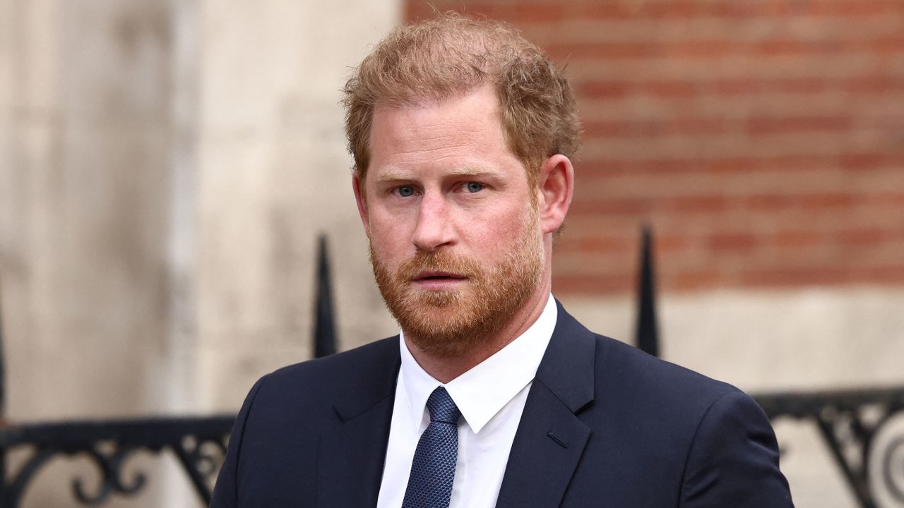 Britain's Prince Harry, Duke of Sussex, leaves the High Court in London, on March 27, 2023.