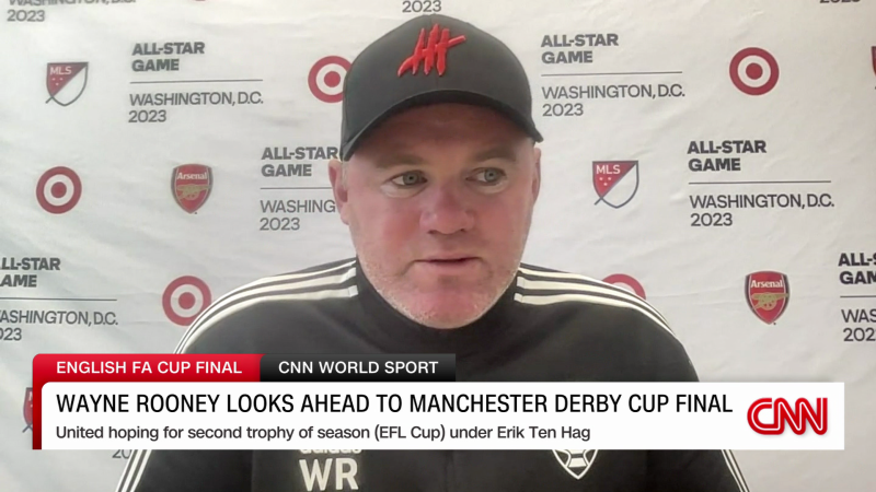 Wayne Rooney looks ahead to Manchester Derby Cup Final  | CNN