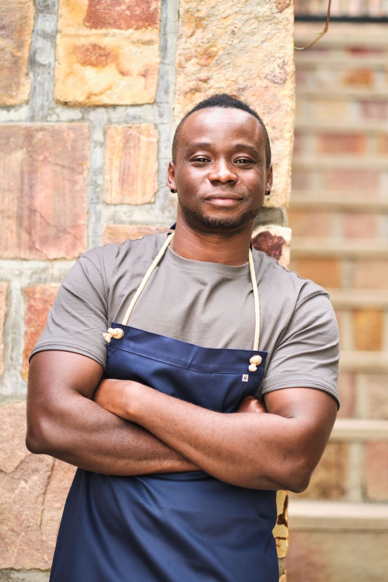 Dieuveil Malonga (pictured) has always had a passion for food, and was inspired by his grandmother to pursue a career in the culinary arts.