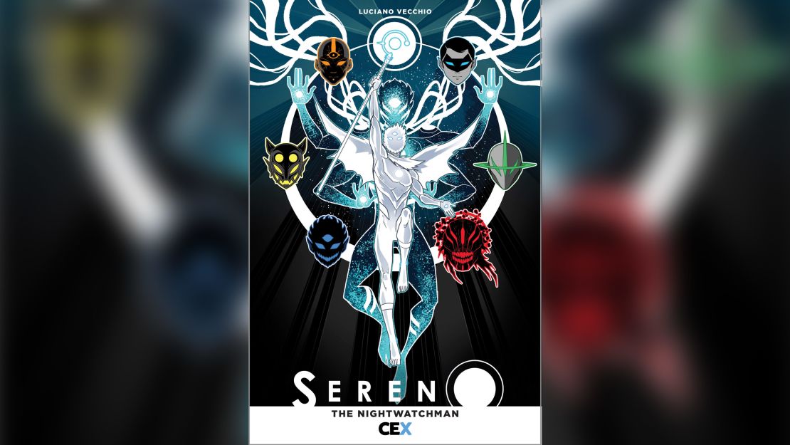 Luciano Vecchio's comic "Sereno."