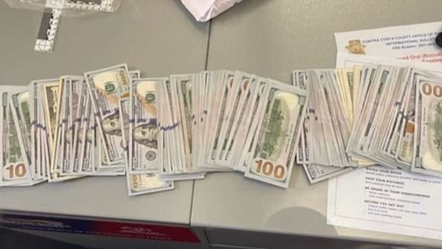 Police say a teenager stole $30,000 from a San Francisco Bay Area home. 
