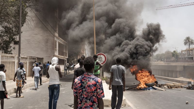 NextImg:At least 9 killed in Senegal protests following opposition leader's jail sentence | CNN