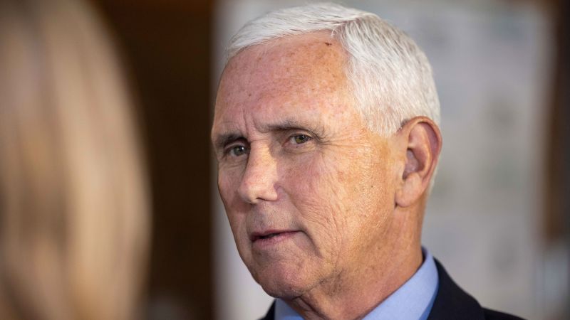 Ex-Trump WH official throws cold water on Pence’s 2024 chances | CNN Politics