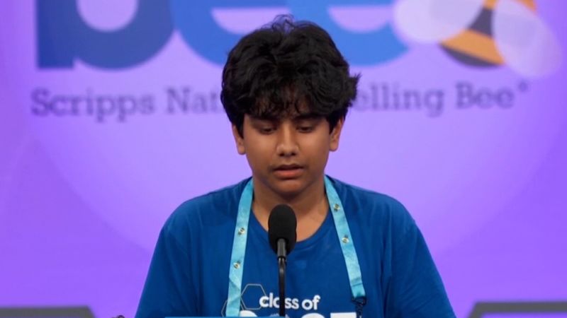 Video: See the moment 14-year-old spelled winning word | CNN