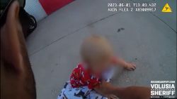 toddler in stolen car