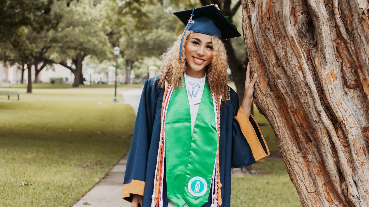 Payton Washington recently graduated high school. 