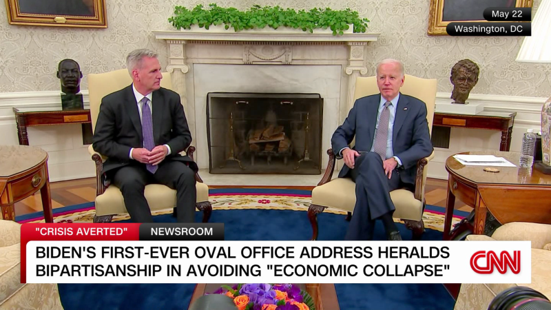 Biden uses first Oval Office address to sell debt compromise bill | CNN