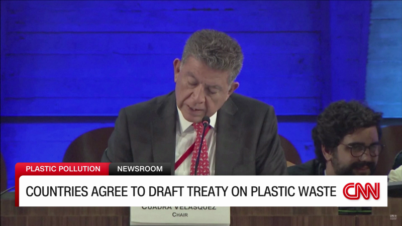 What could become the first global treaty to deal with plastic pollution takes a giant step forward in Paris | CNN