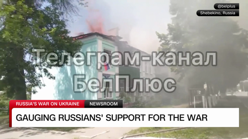 Using social media to track Russian support for the War in Ukraine  | CNN