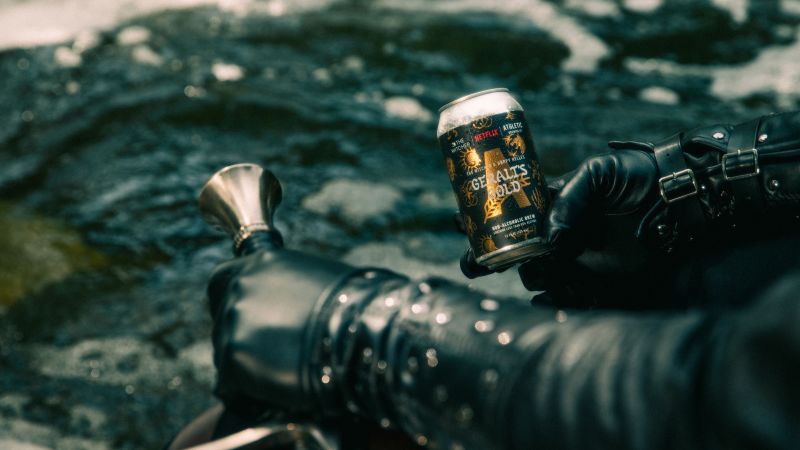 NextImg:Netflix and Athletic Brewing release 'The Witcher'-themed non-alcoholic beer | CNN Business