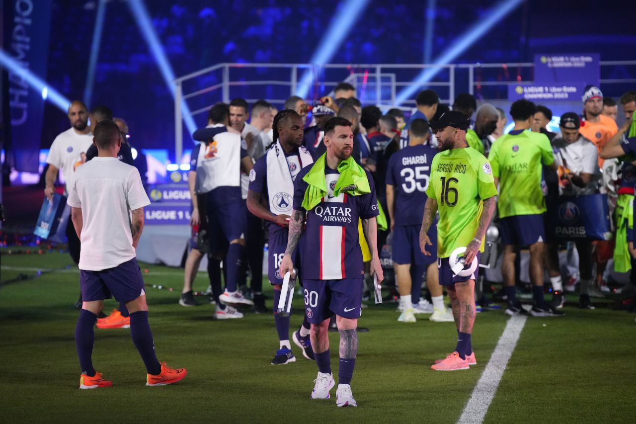 Messi played <a href="https://www.cnn.com/2023/06/04/football/lionel-messi-psg-final-game-spt-intl/index.html" target="_blank">his final match with Paris Saint-Germain</a> in June 2023.