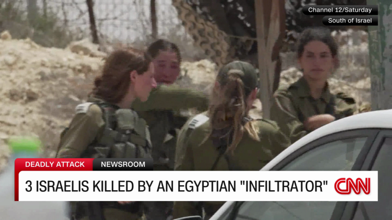 Israeli soldiers and Egyptian officer killed in rare attack | CNN