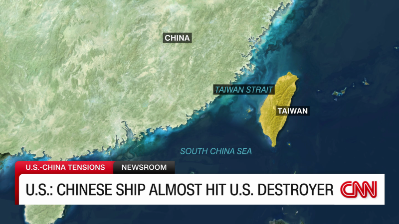 China accuses U.S. of destabilizing region, hours after warships in near collision | CNN