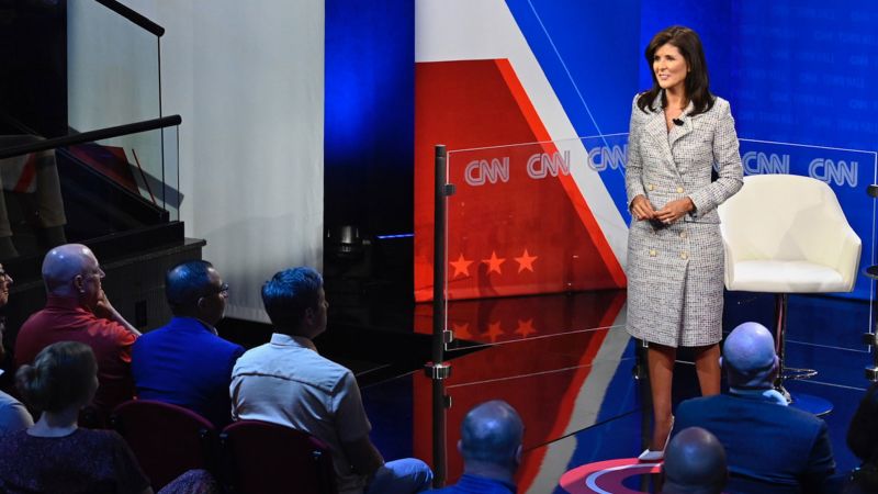 NextImg:Fact checking Nikki Haley's CNN town hall in Iowa | CNN Politics