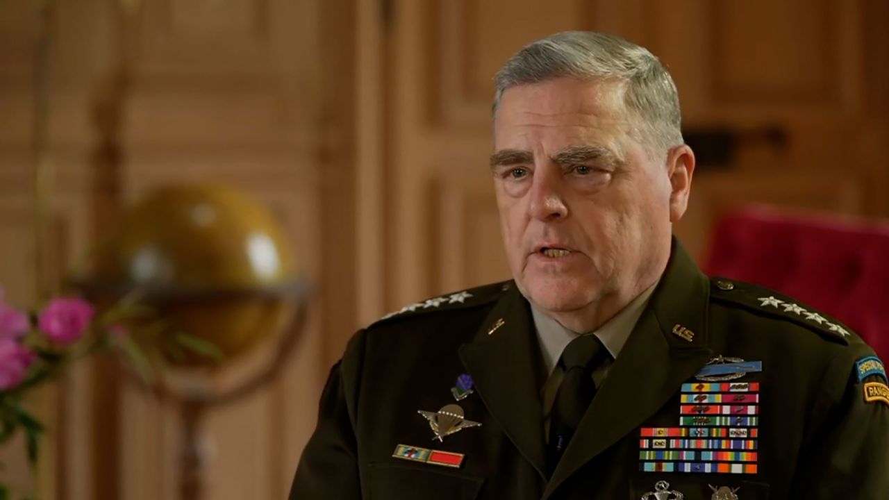 Chairman of the Joint Chiefs of Staff Mark Milley. 