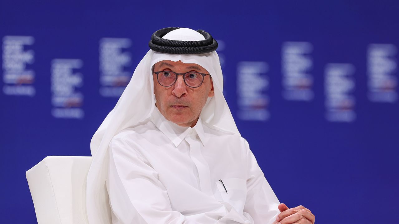 Akbar Al Baker, chief executive officer of Qatar Airways, said the 2050 emissions goal was a 'PR exercise.'