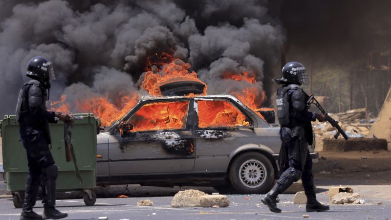 NextImg:At least 16 dead in Senegal protests after opposition leader sentencing | CNN