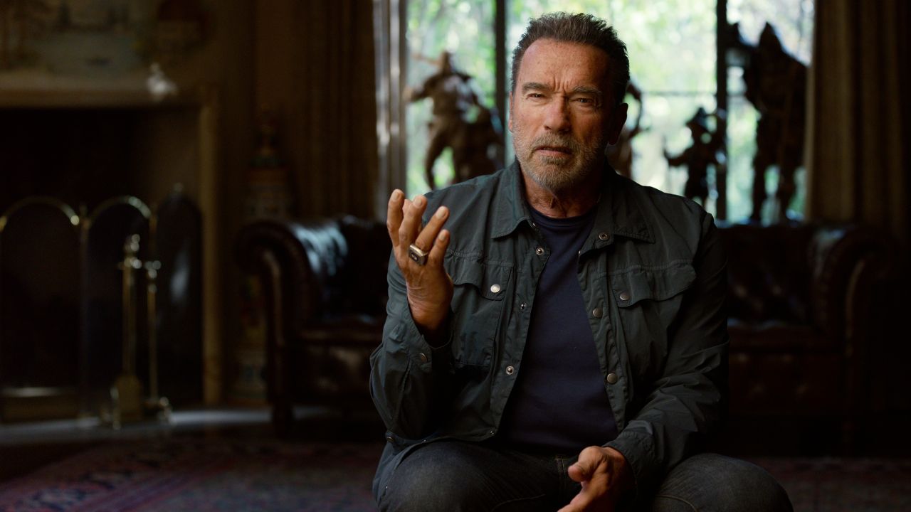 Arnold Schwarzenegger in the three-part Netflix documentary "Arnold."