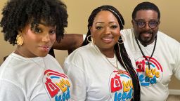 Kiah, Gina and Ontay Johnson. Kiah spent the month of May visiting her parents in their Franklin, Indiana home.