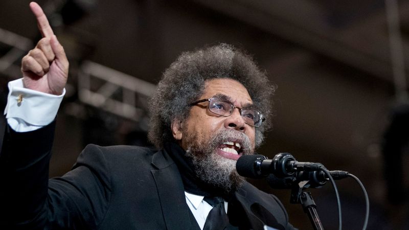 NextImg:Progressive scholar Cornel West says he will mount third party presidential bid | CNN Politics