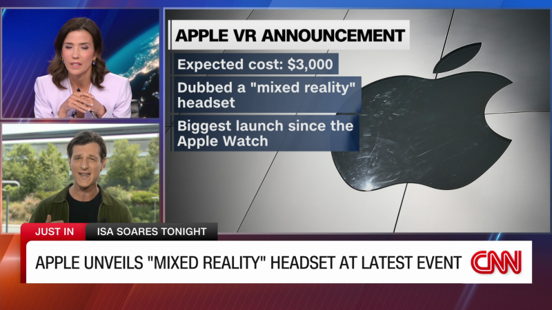 Apple unveils mixed reality headset  | CNN